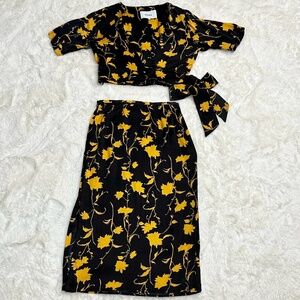 Pistola Alma Crop Top & Skirt Set